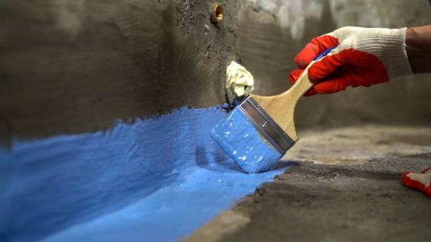 Commercial Waterproofing project at a Morral, OH business property by SJ Waterproofing Pros